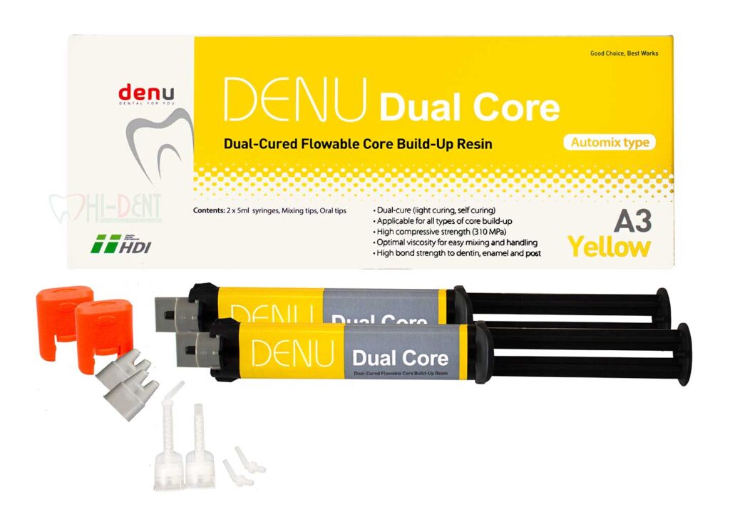 CORE BUILD UP MATERIAL- DENU Dual Core – Hi Dent Traders Exporters LLC